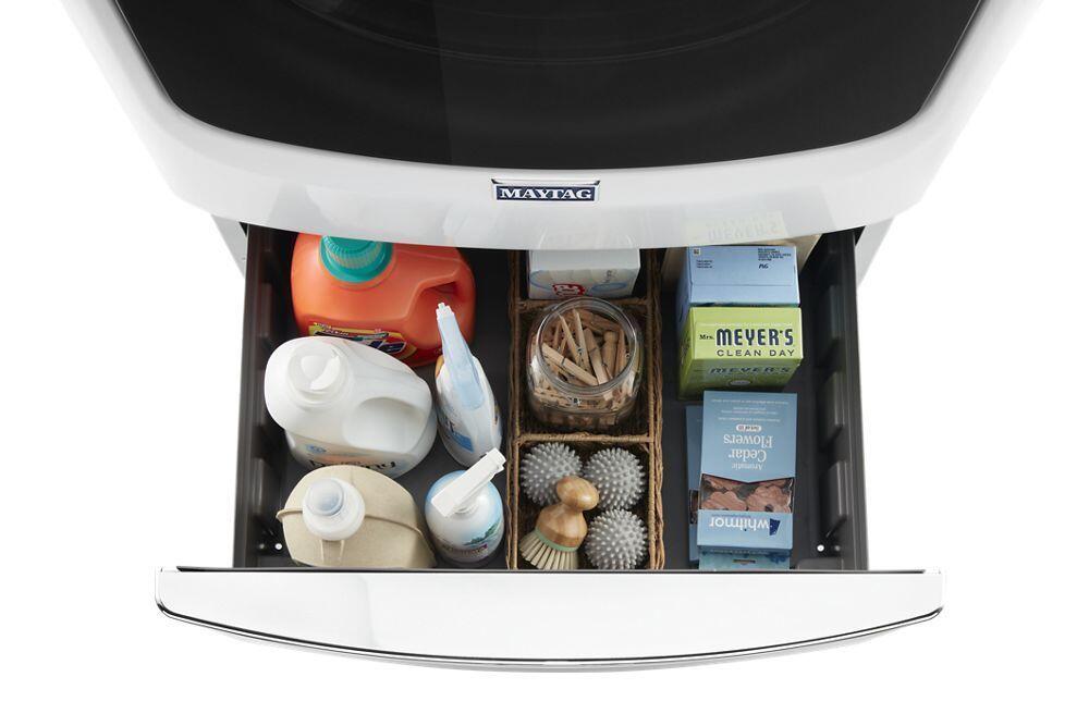 Maytag XHPC155XW 15.5" Pedestal For Front Load Washer And Dryer With Storage