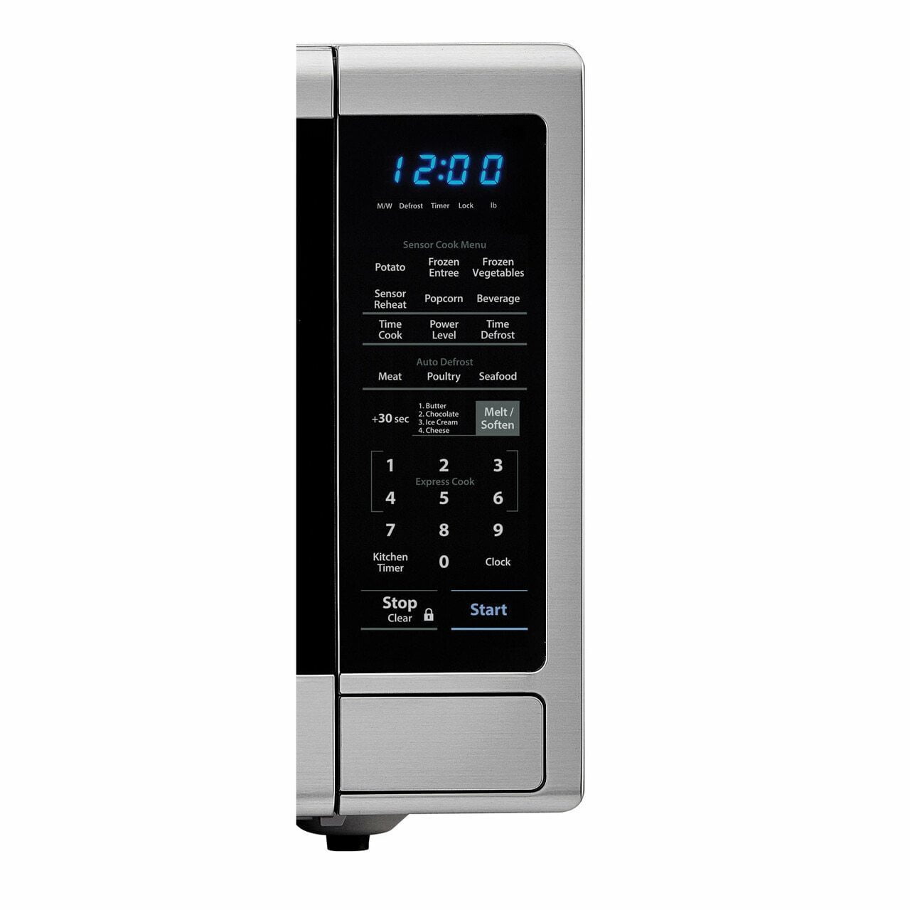 Sharp SMC1842CS 1.8 Cu. Ft. 1100W Sharp Stainless Steel Countertop Microwave Oven