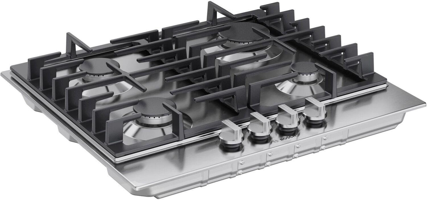 Bosch NGM3450UC 300 Series Gas Cooktop Stainless Steel