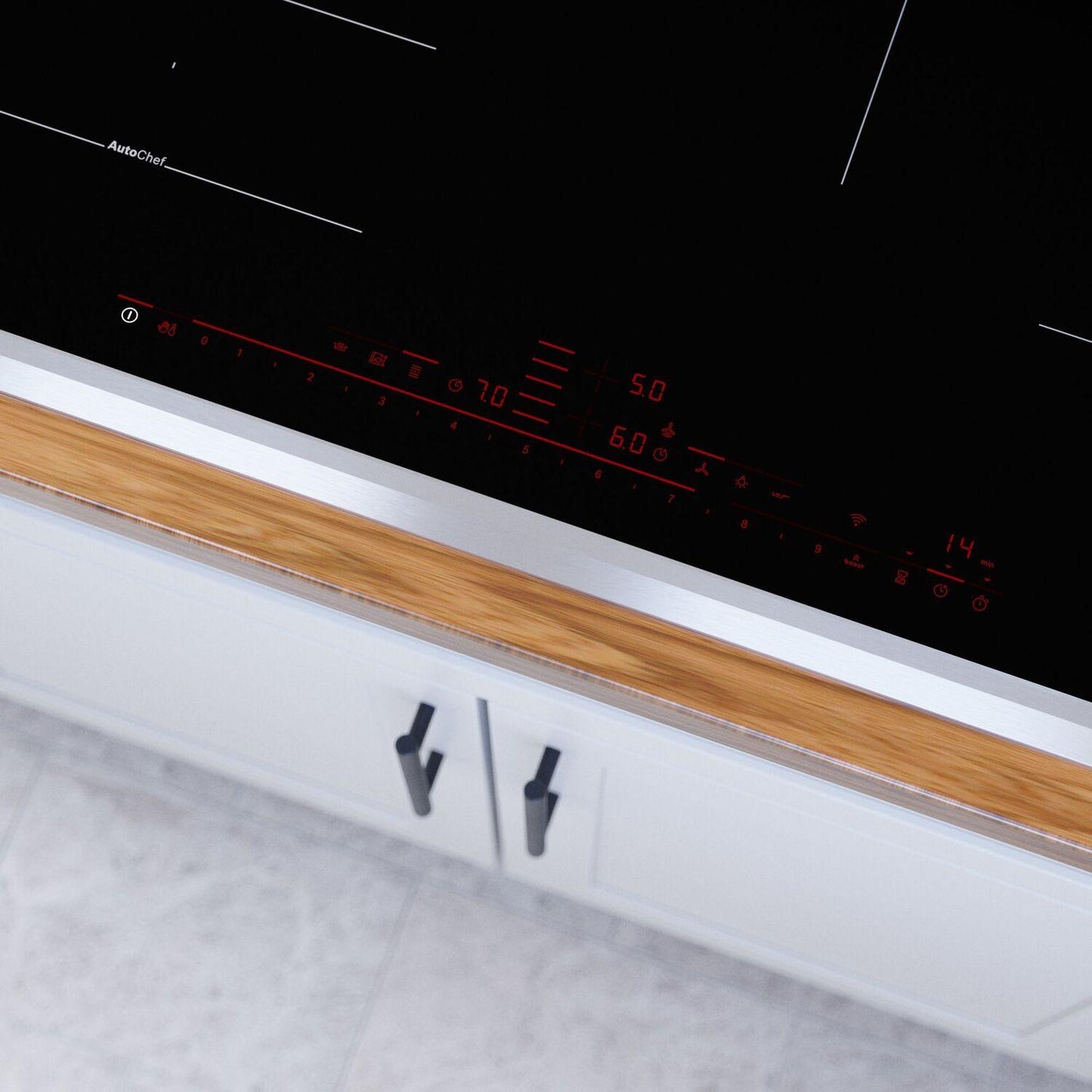 Bosch NITP060SUC Benchmark® Induction Cooktop 30'' Black, Surface Mount With Frame Nitp060Suc