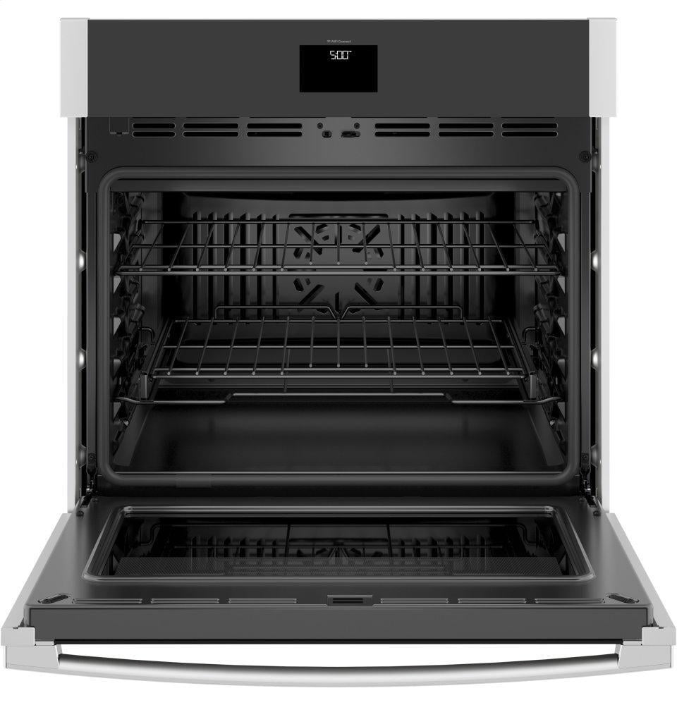 Ge Appliances JTS5000SNSS Ge® 30" Smart Built-In Self-Clean Convection Single Wall Oven With Never Scrub Racks