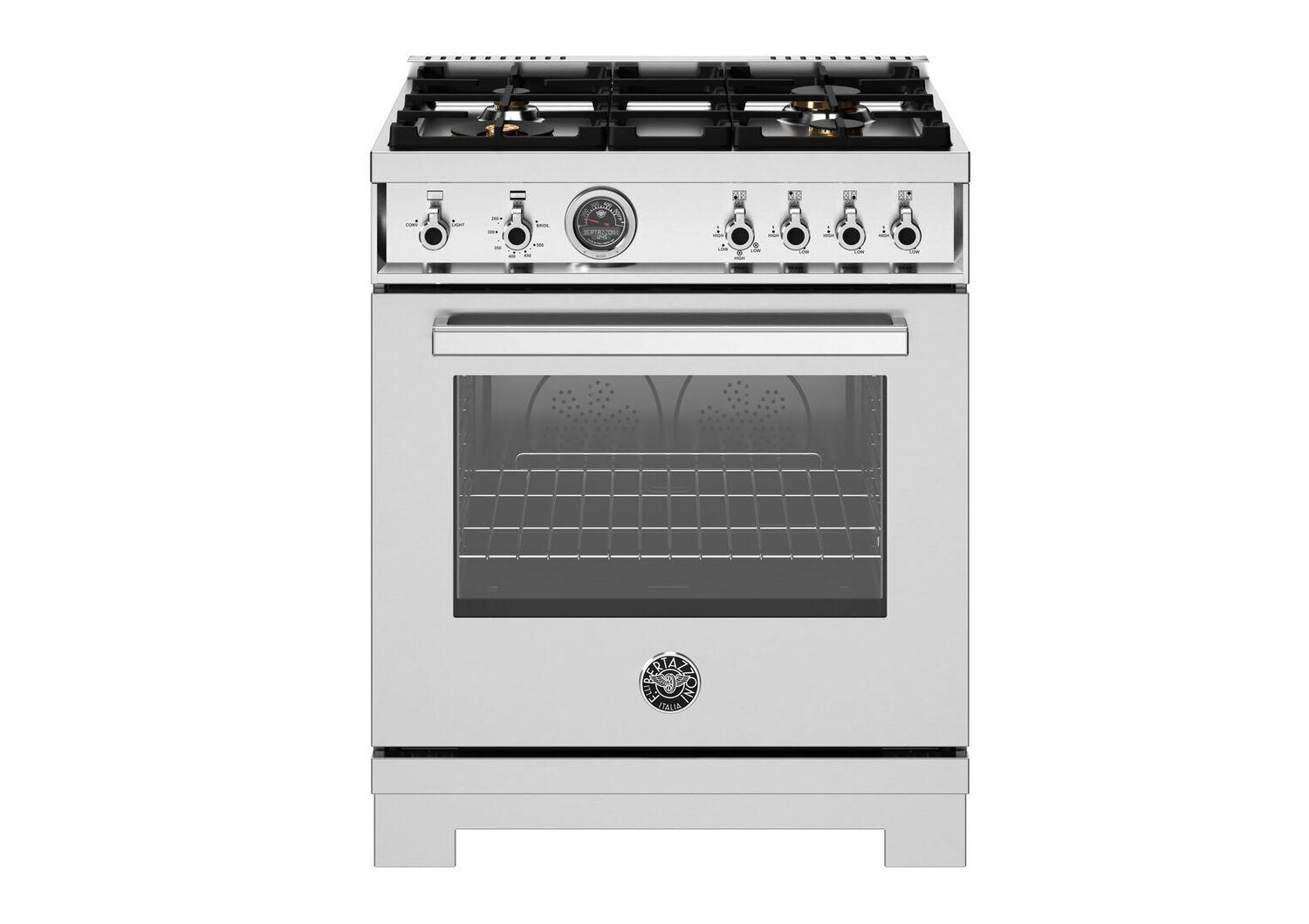 Bertazzoni PRO304BFGMXTLP 30" Professional Range All Gas Ss