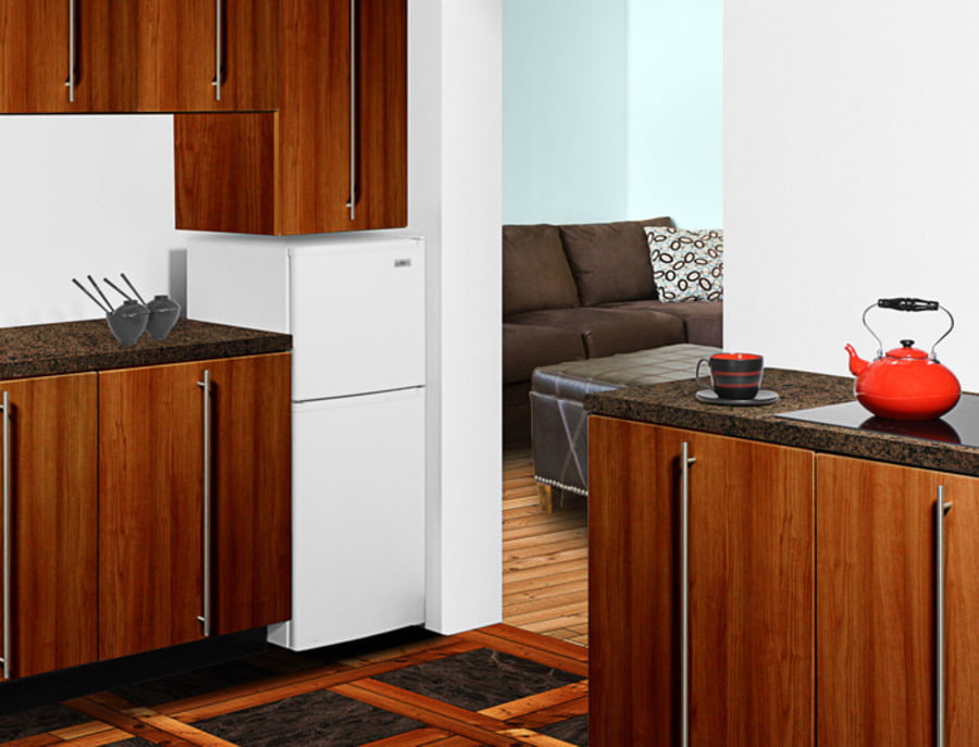 Summit FF71ES Two-Door Energy Star Qualified Refrigerator-Freezer In 46" Ada Compliant Height