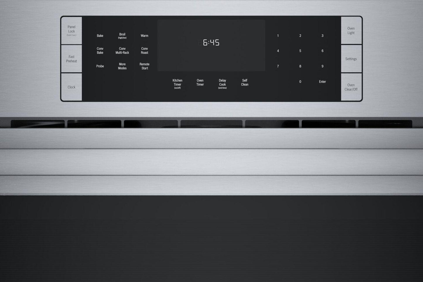 Bosch HBL8454UC 800 Series Single Wall Oven 30'' Stainless Steel Hbl8454Uc