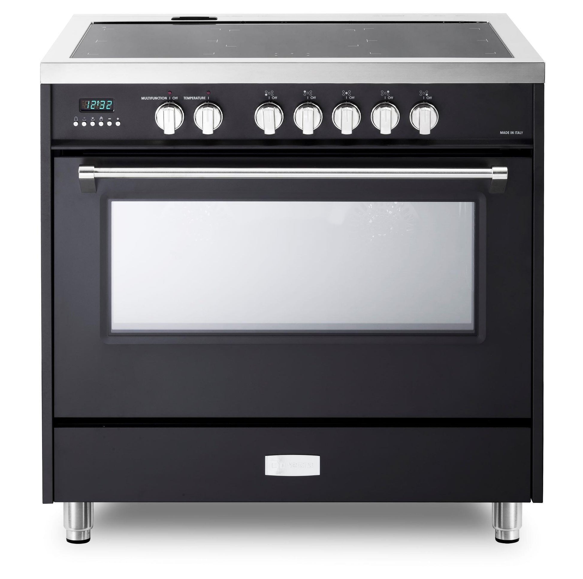 Verona VDFSIE365E Matte Black 36" Designer Induction Range