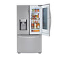 Lg LRFVC2406S 24 Cu. Ft. Smart Wi-Fi Enabled Instaview™ Door-In-Door® Counter-Depth Refrigerator With Craft Ice™ Maker