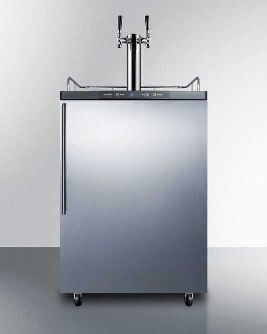 Summit SBC635MBISSHVTWIN 24" Wide Built-In Kegerator