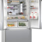 Bosch B36CT81ENS 800 Series French Door Bottom Mount Refrigerator 36