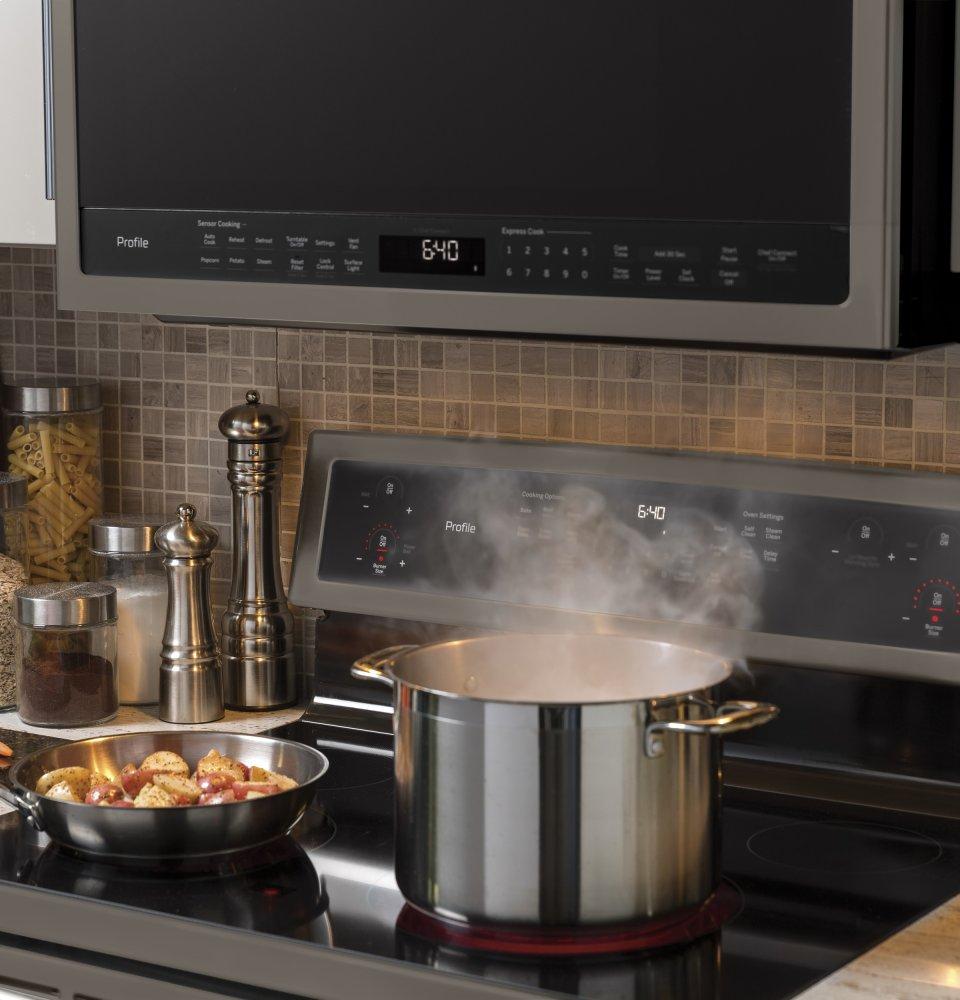 Ge Appliances PVM9005EJES Ge Profile™ 2.1 Cu. Ft. Over-The-Range Sensor Microwave Oven