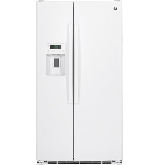 Ge Appliances GSS25GGHWW Ge® 25.3 Cu. Ft. Side-By-Side Refrigerator