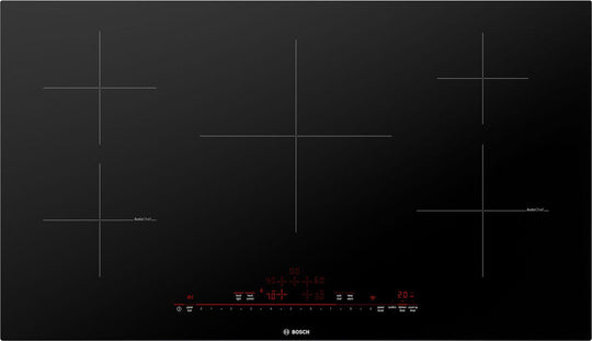 Bosch NIT8660UC 800 Series Induction Cooktop 36'' Black, Surface Mount Without Frame Nit8660Uc