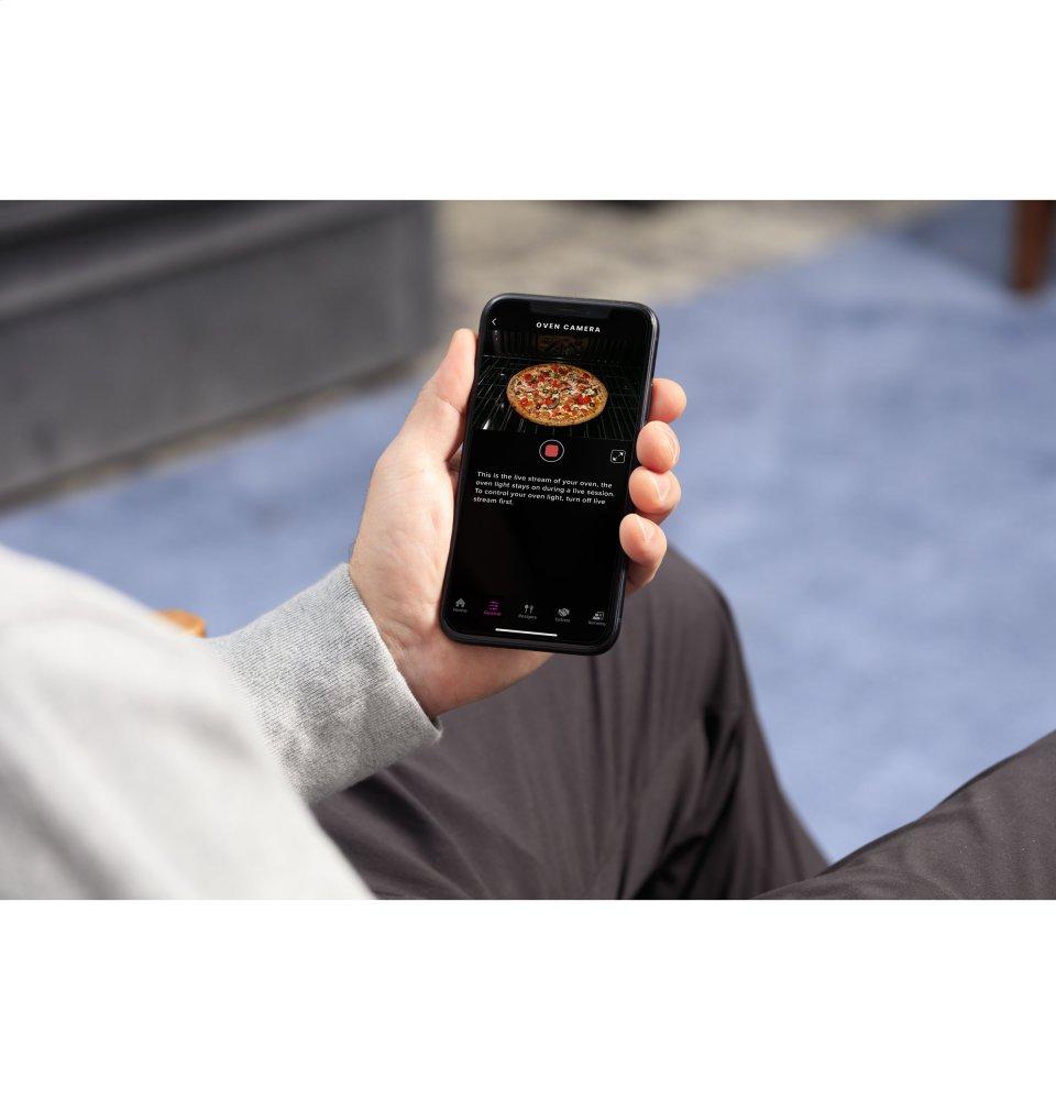 Ge Appliances PTD9000SNSS Ge Profile™ 30" Smart Built-In Convection Double Wall Oven With In-Oven Camera And No Preheat Air Fry