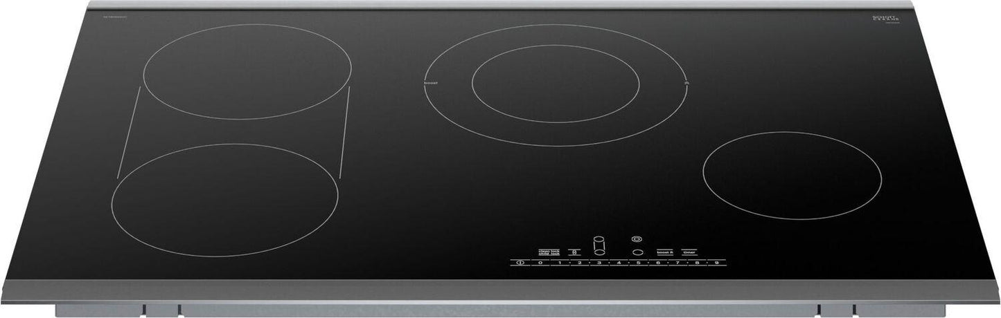 Bosch NET8069SUC 800 Series Electric Cooktop 30'' Black, Surface Mount With Frame Net8069Suc