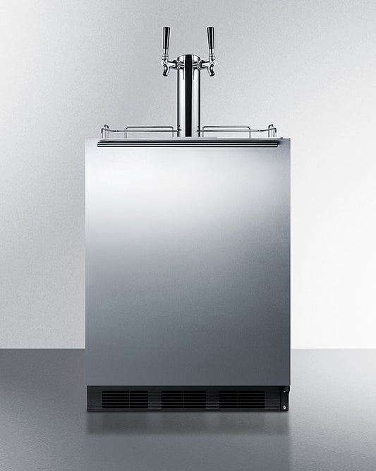 Summit SBC58BLBIADA 24" Wide Built-In Kegerator, Ada Compliant