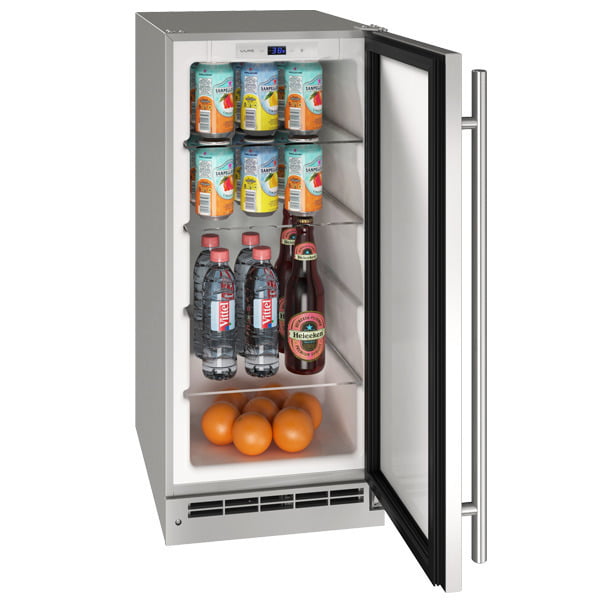 U-Line UORE115SS01A 15" Refrigerator With Stainless Solid Finish (115 V/60 Hz Volts /60 Hz Hz)