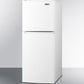 Summit FF71ES Two-Door Energy Star Qualified Refrigerator-Freezer In 46