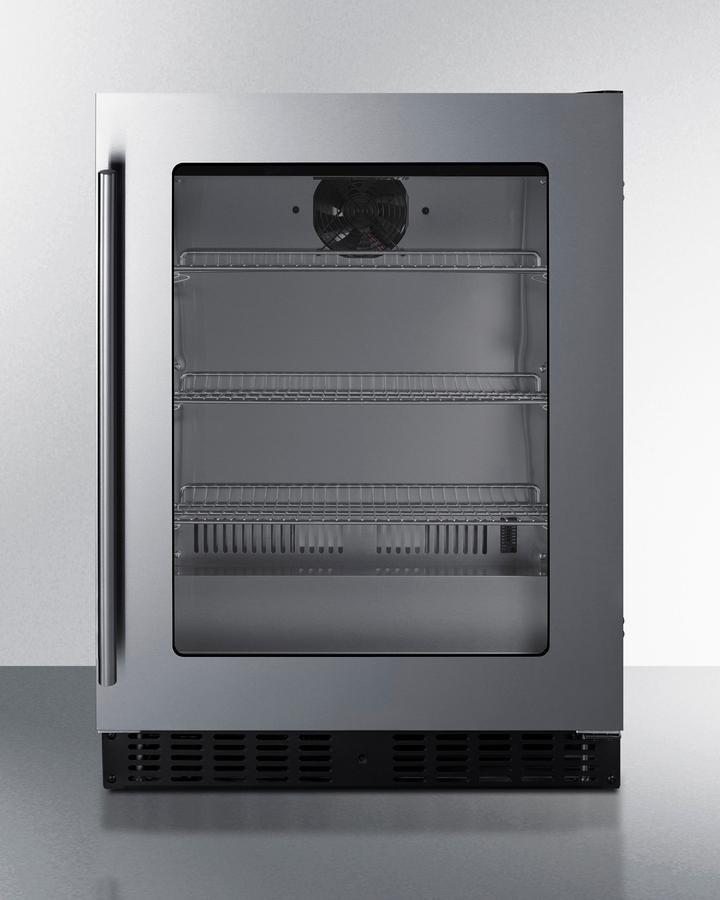 Summit ASDG2411 24" Wide Built-In Beverage Center, Ada Compliant