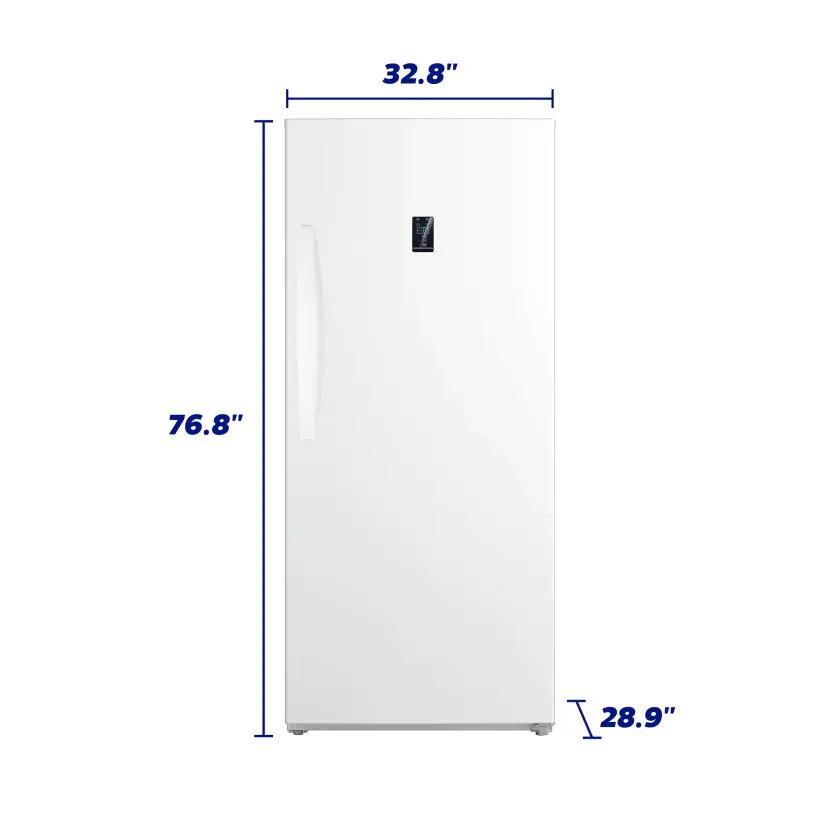 Element Appliance EUF21CEBW Element 21.0 Cu. Ft. Upright Convertible Freezer / Refrigerator - White, Energy Star (Euf21Cebw)