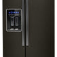 Whirlpool WRS588FIHV 36-Inch Wide Side-By-Side Refrigerator - 28 Cu. Ft.