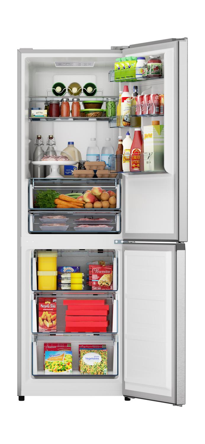 Sharp SJB1255GS Sharp 24 In. Bottom-Freezer Counter-Depth Refrigerator