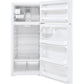 Ge Appliances GIE18DTNRWW Ge® Energy Star® 17.5 Cu. Ft. Top-Freezer Refrigerator