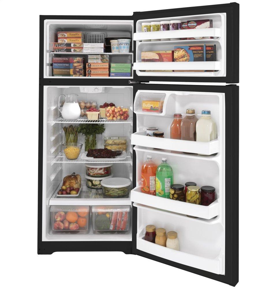 Ge Appliances GTS18DTNRBB Ge® 17.5 Cu. Ft. Top-Freezer Refrigerator