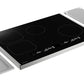 Sharp SCH3043GB Sharp 30 In. Induction Cooktop With Side Accessories
