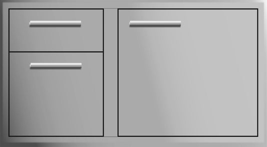 Xo Appliance XOG40COMBOXLT 40" Xlt Door/Drawer Combo