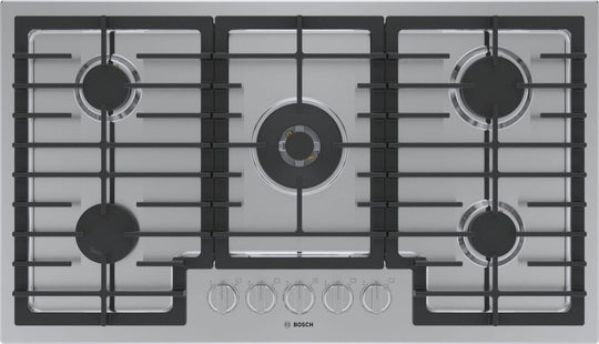 Bosch  800 Series Gas Cooktop 36'' Stainless Steel Ngm8658Uc