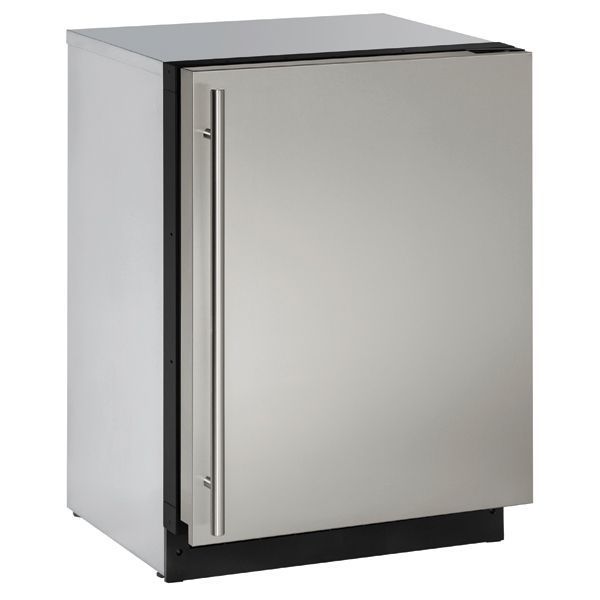 U-Line U2224RS00B 2224R 24" Refrigerator With Stainless Solid Finish And Field Reversible Door Swing (115 V/60 Hz Volts /60 Hz Hz)