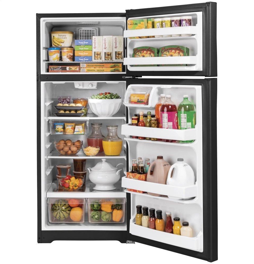 Ge Appliances GTE18GTNRBB Ge® Energy Star® 17.5 Cu. Ft. Top-Freezer Refrigerator