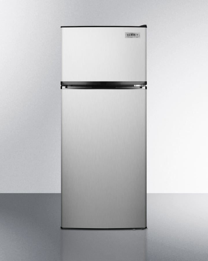 Summit FF1159SS Energy Star Qualified Ada Compliant Refrigerator-Freezer In Stainless Steel With Frost-Free Operation