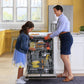 Ge Appliances GDP665SYNFS Ge® Fingerprint Resistant Top Control With Stainless Steel Interior Dishwasher With Sanitize Cycle & Dry Boost With Fan Assist