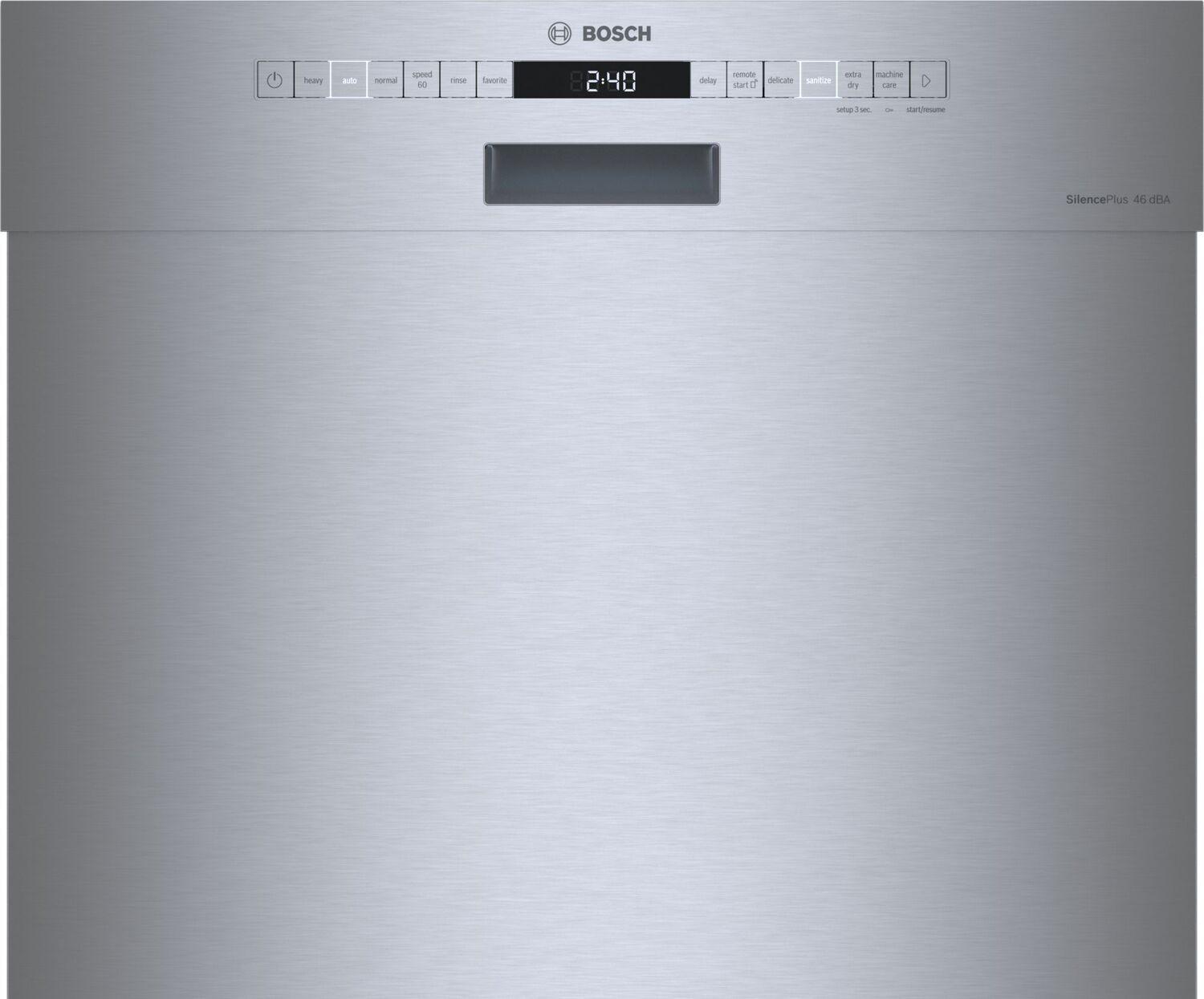 Bosch SHE53B75UC 300 Series Dishwasher 24" Stainless Steel