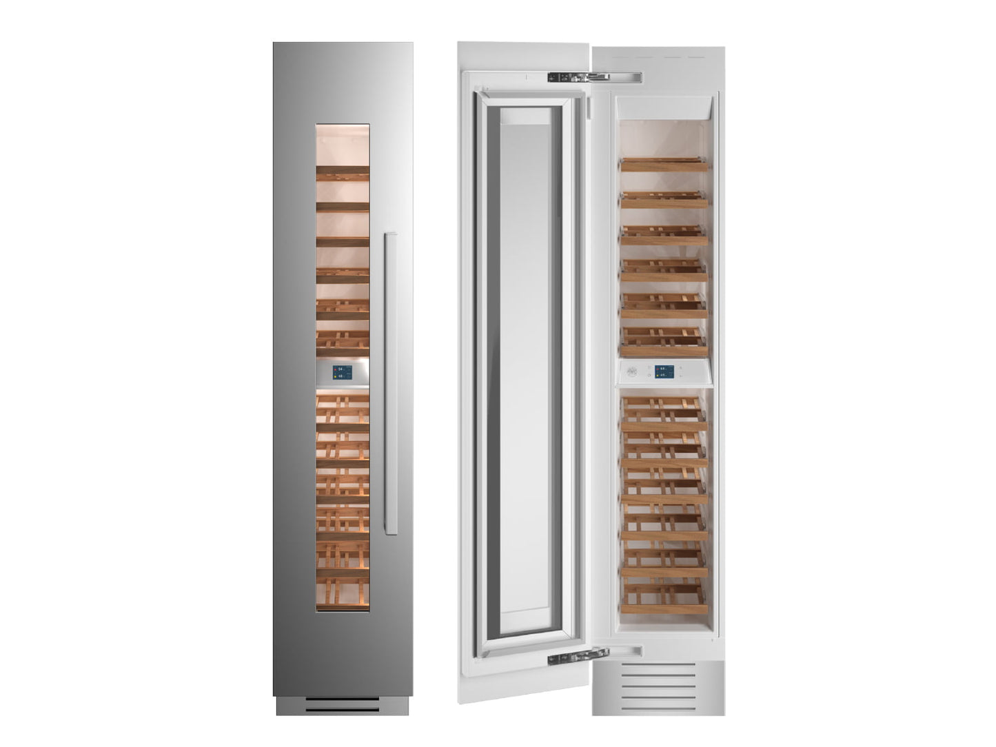 Bertazzoni REF18WCPIXL 18" Built-In Wine Cellar Column - Stainless - Left Hinge