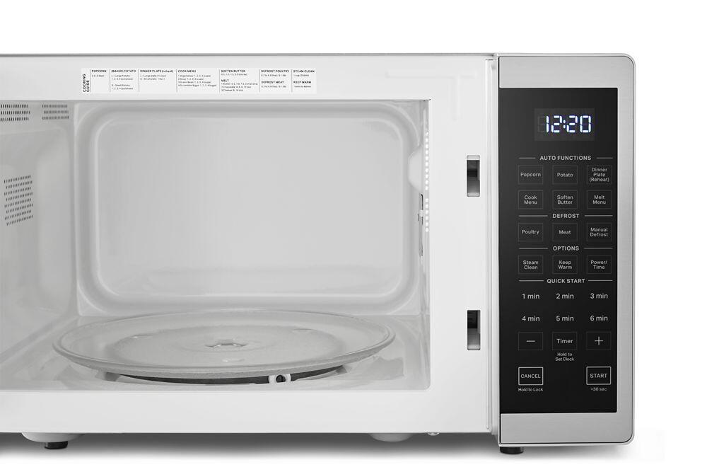 Whirlpool WMC30309LS 0.9 Cu. Ft. Capacity Countertop Microwave With 900 Watt Cooking Power