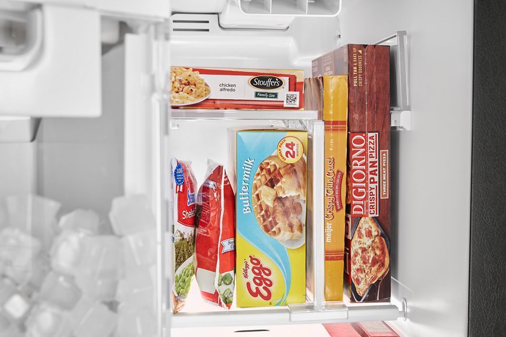 Maytag MSS25C4MGB 36-Inch Wide Side-By-Side Refrigerator With Exterior Ice And Water Dispenser - 25 Cu. Ft.