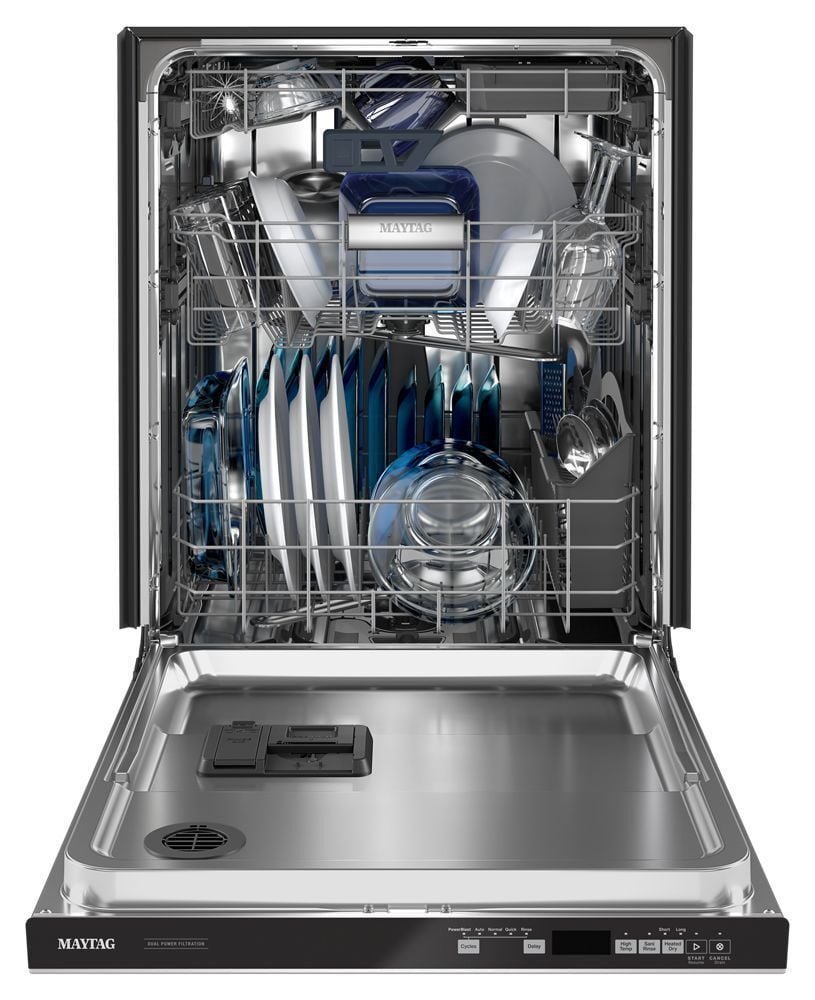 Maytag MDB8959SKZ Top Control Dishwasher With Third Level Rack And Dual Power Filtration