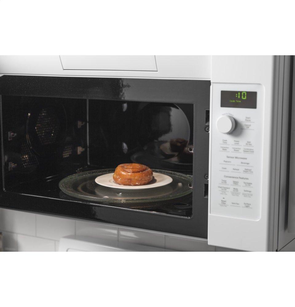 Ge Appliances PVM9179DKWW Ge Profile™ 1.7 Cu. Ft. Convection Over-The-Range Microwave Oven