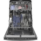 Ge Appliances GDP665SYNFS Ge® Fingerprint Resistant Top Control With Stainless Steel Interior Dishwasher With Sanitize Cycle & Dry Boost With Fan Assist