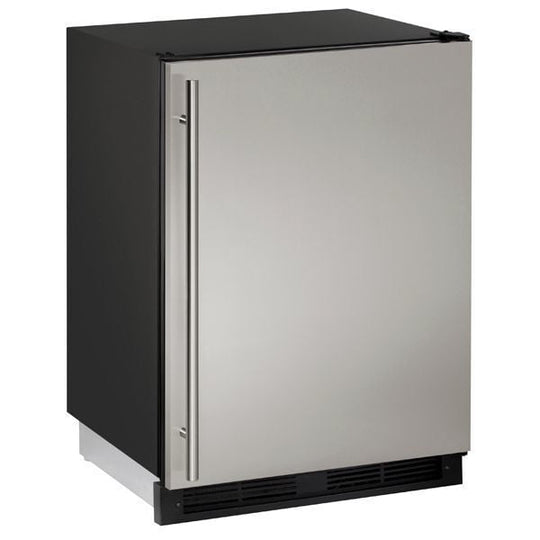 U-Line U1224RS00B 1224R 24" Refrigerator With Stainless Solid Finish (115 V/60 Hz Volts /60 Hz Hz)