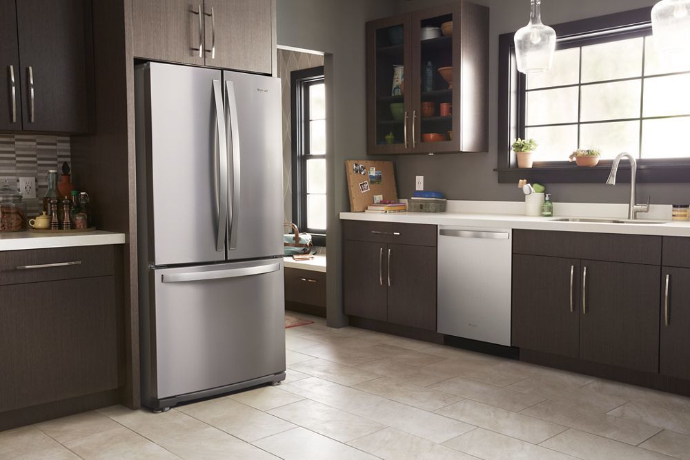 Whirlpool WRF560SMHZ 30-Inch Wide French Door Refrigerator - 20 Cu. Ft.