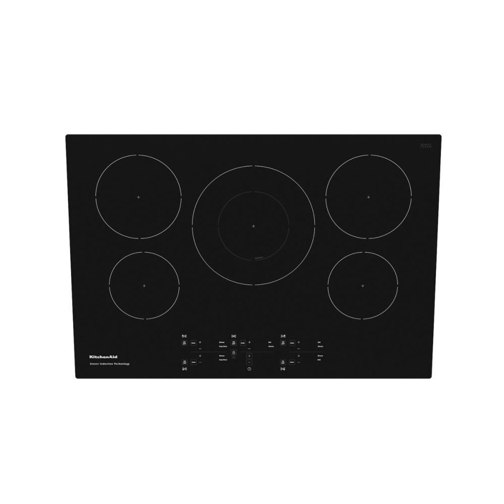 Kitchenaid KCIG550JBL 30-Inch 5-Element Sensor Induction Cooktop