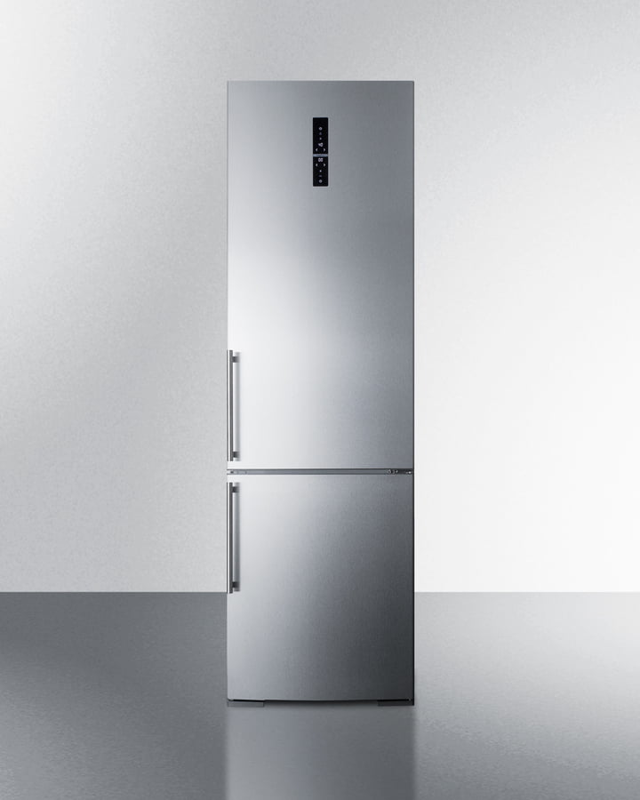 Summit FFBF181ESBI 24" Wide Built-In Bottom Freezer Refrigerator