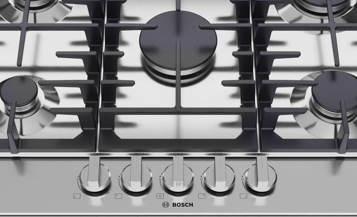 Bosch NGM3050UC 300 Series Gas Cooktop Stainless Steel