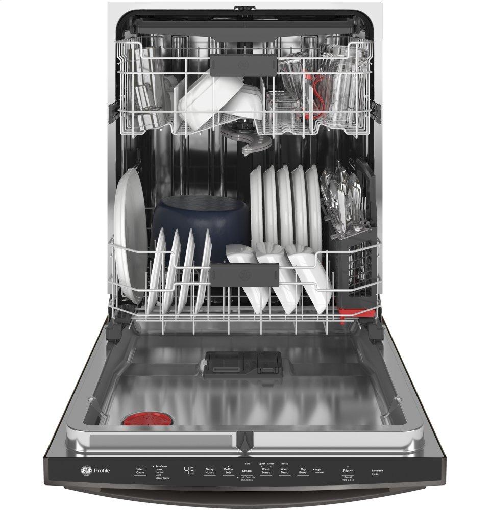 Ge Appliances PDT715SFNDS Ge Profile&#8482; Top Control With Stainless Steel Interior Dishwasher With Sanitize Cycle & Dry Boost With Fan Assist