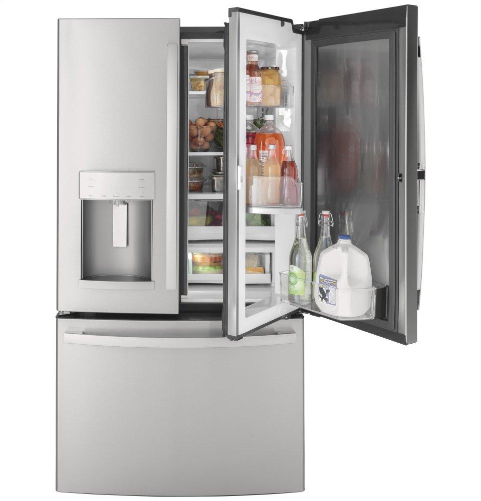 Ge Appliances GFD28GYNFS Ge® 27.7 Cu. Ft. Fingerprint Resistant French-Door Refrigerator With Door In Door