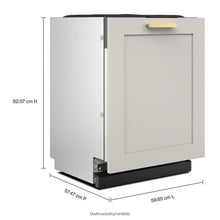 Kitchenaid KDTF324PPA 44 Dba Panel-Ready Two-Rack Flush Dishwasher With Door-Open Dry System
