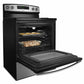Amana ACR4303MFS 30-Inch Electric Range With Bake Assist Temps - Black-On-Stainless