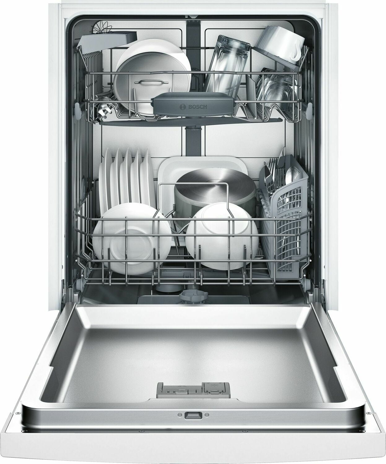 Bosch SHEM3AY52N 100 Series Dishwasher 24'' White Shem3Ay52N